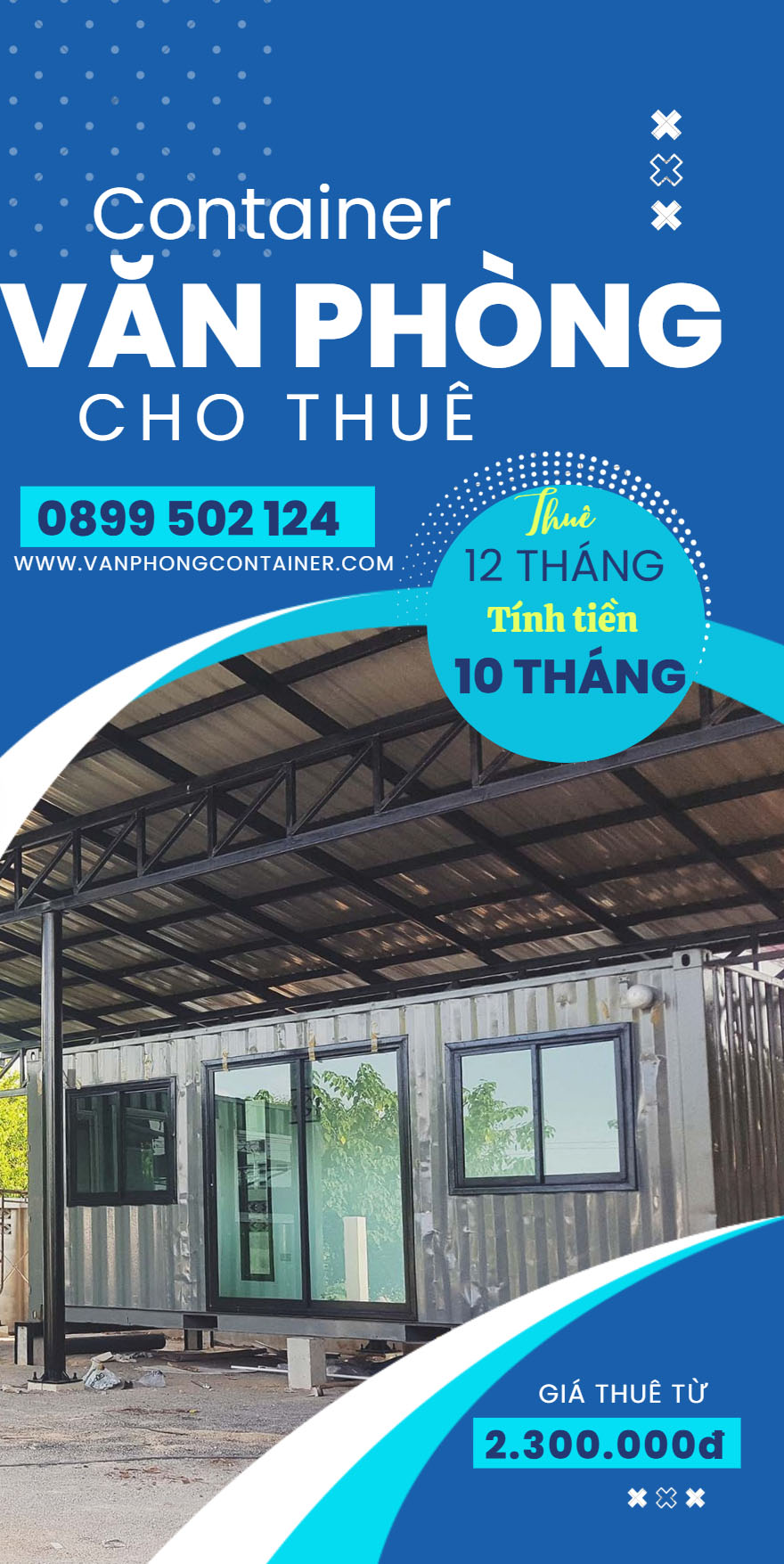 Home 17 Cho thuê container văn phòng nhiều ưu đãi