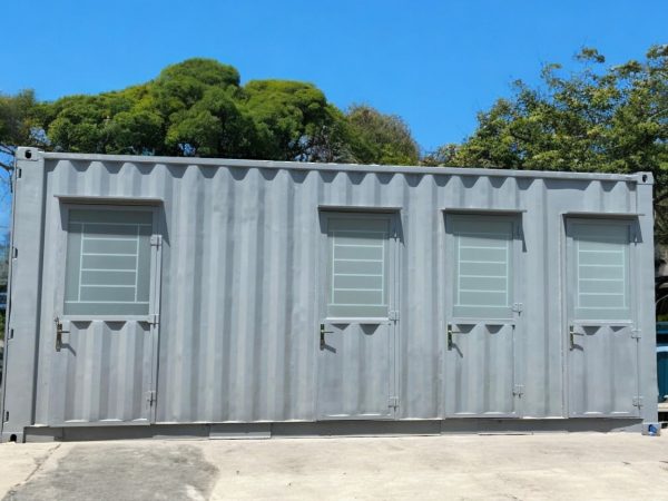 Container Toilet 4 Buồng Khép Kín
