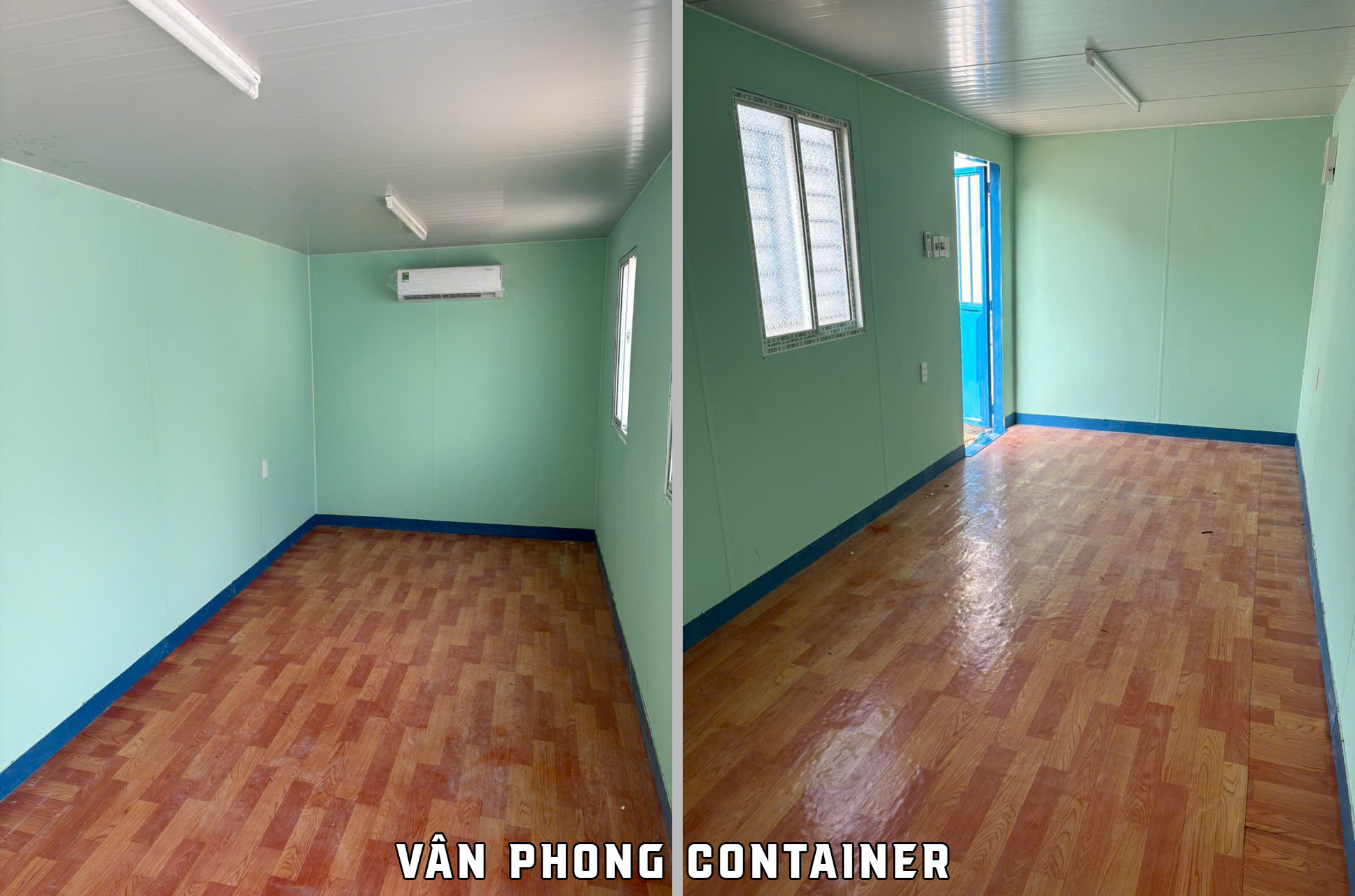 Nội thất container văn phòng 20 feet