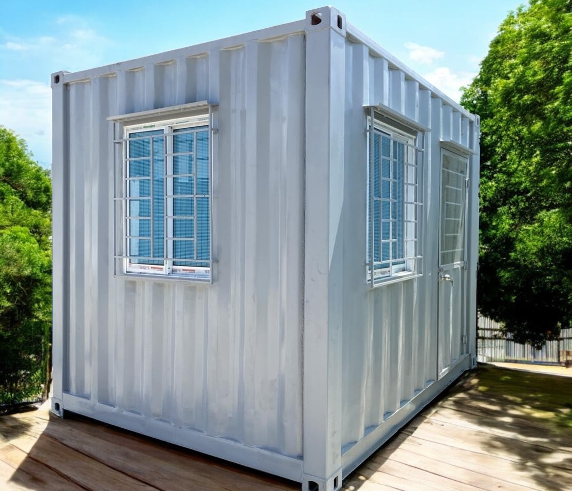 Cho Thuê Container Văn Phòng 20ft, VP 40ft Mới, Đủ Tiện Nghi 18 Container văn phòng 10 feet bốt bảo vệ