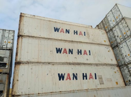 Lô hàng container lạnh 40 feet cũ