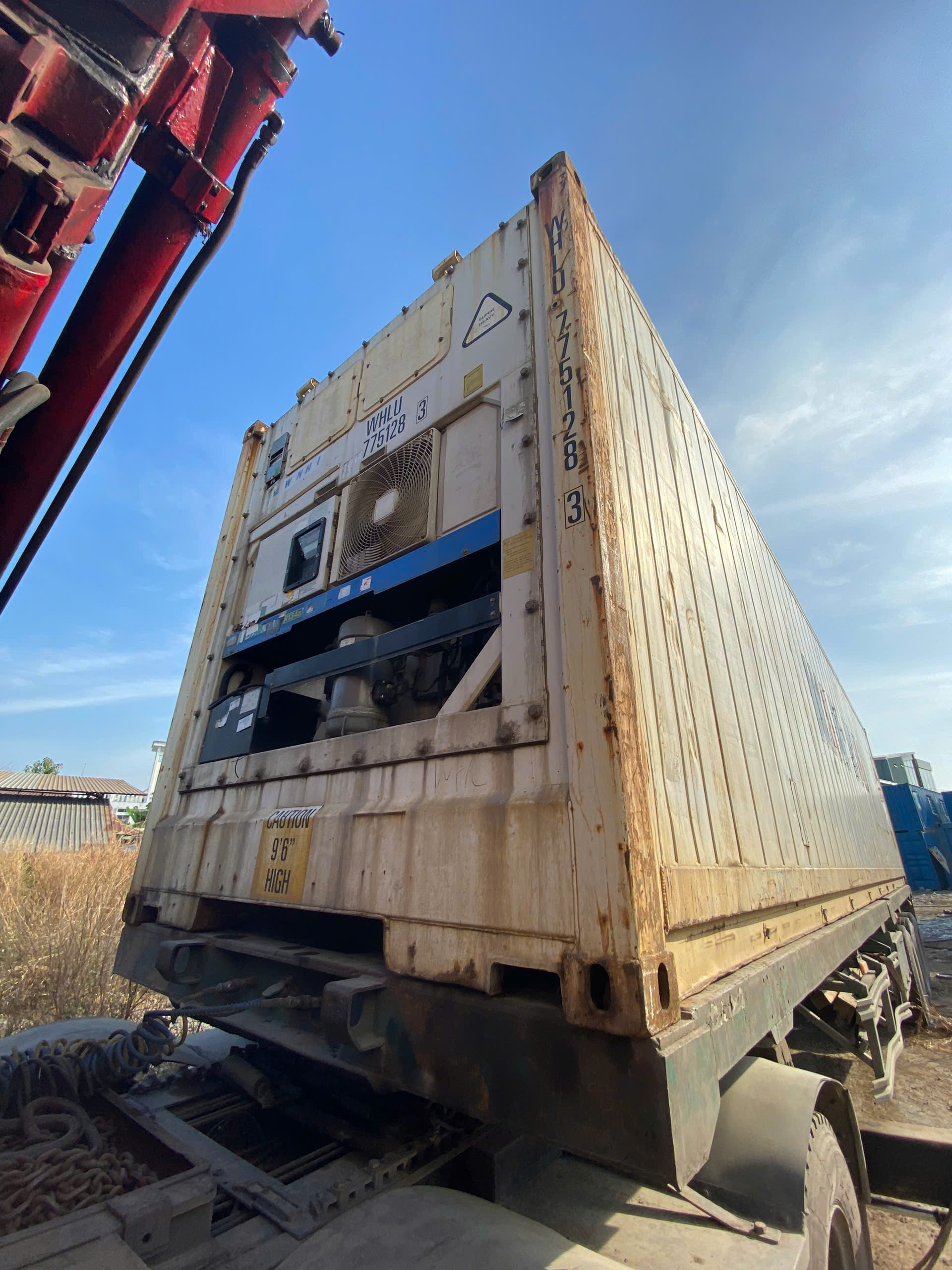 Container Lạnh 20 Feet Cũ Giá Rẻ - Lạnh Sâu, Hoạt Động Tốt 5 Giao cont lanh 20 feet