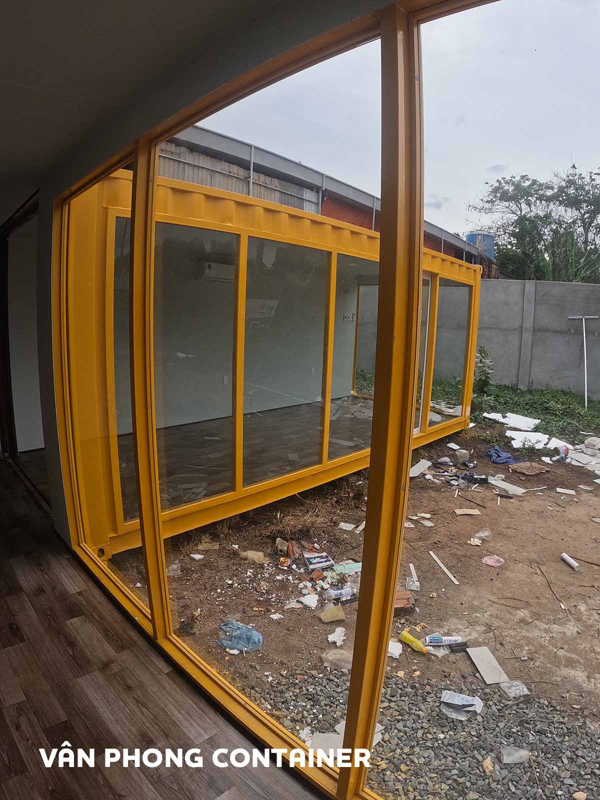 Nhà Container 20 Feet Thiết Kế Theo Yêu Cầu 4 Nhà container 20 feet thoáng