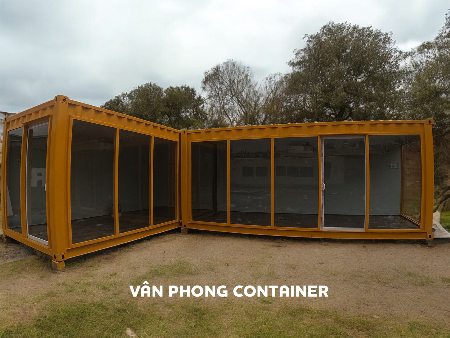 Nhà Container 20 Feet Thiết Kế Theo Yêu Cầu 3 Nhà container 20 feet chữ L, thiết kế đẹp