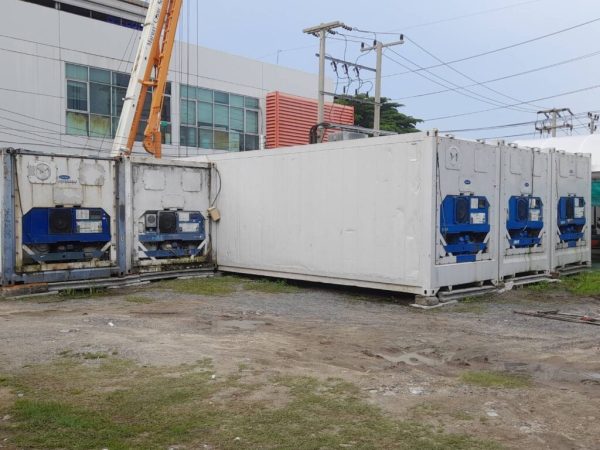 Container lạnh 40 feet làm kho