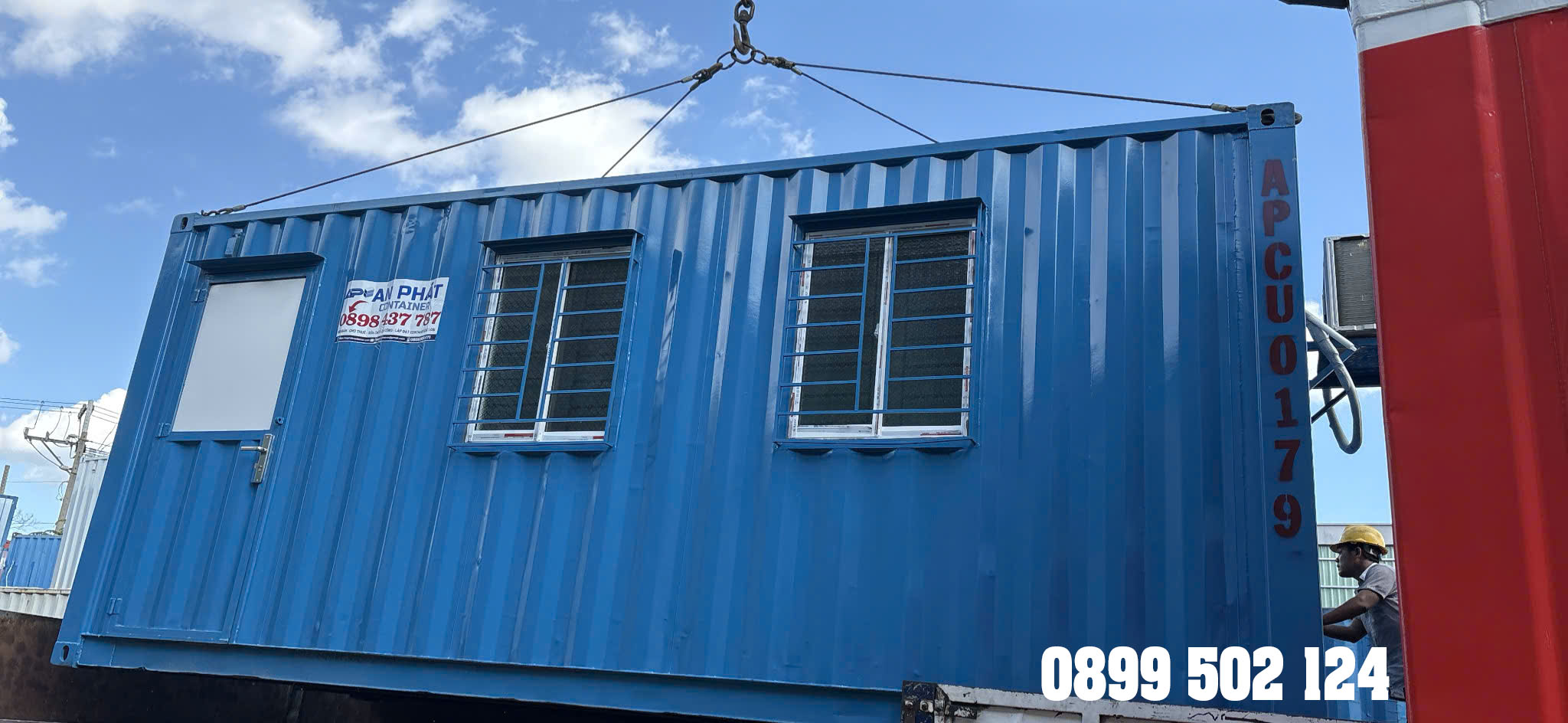 Bàn giao Container văn phòng 20 feet cho thuê tại KCN Trảng Bàng, Tây Ninh 10 Container văn phòng 20 feet cho thuê tại Tây Ninh