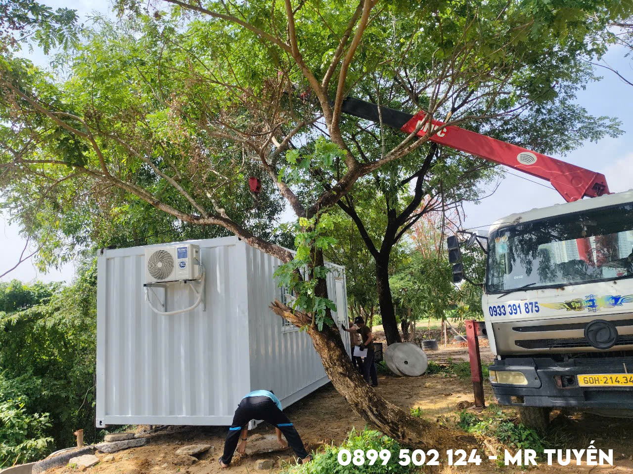 Bàn Giao Container Văn Phòng 20 Feet Cho Thuê Tại Tân Uyên, Bình Dương. 7 Cho thuê container tại Tân Uyên, Bình Dương