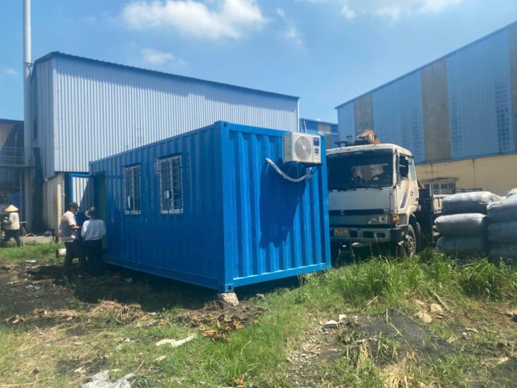 Bàn Giao Container Văn Phòng 20 Feet Tại Đức Hòa, Long An
