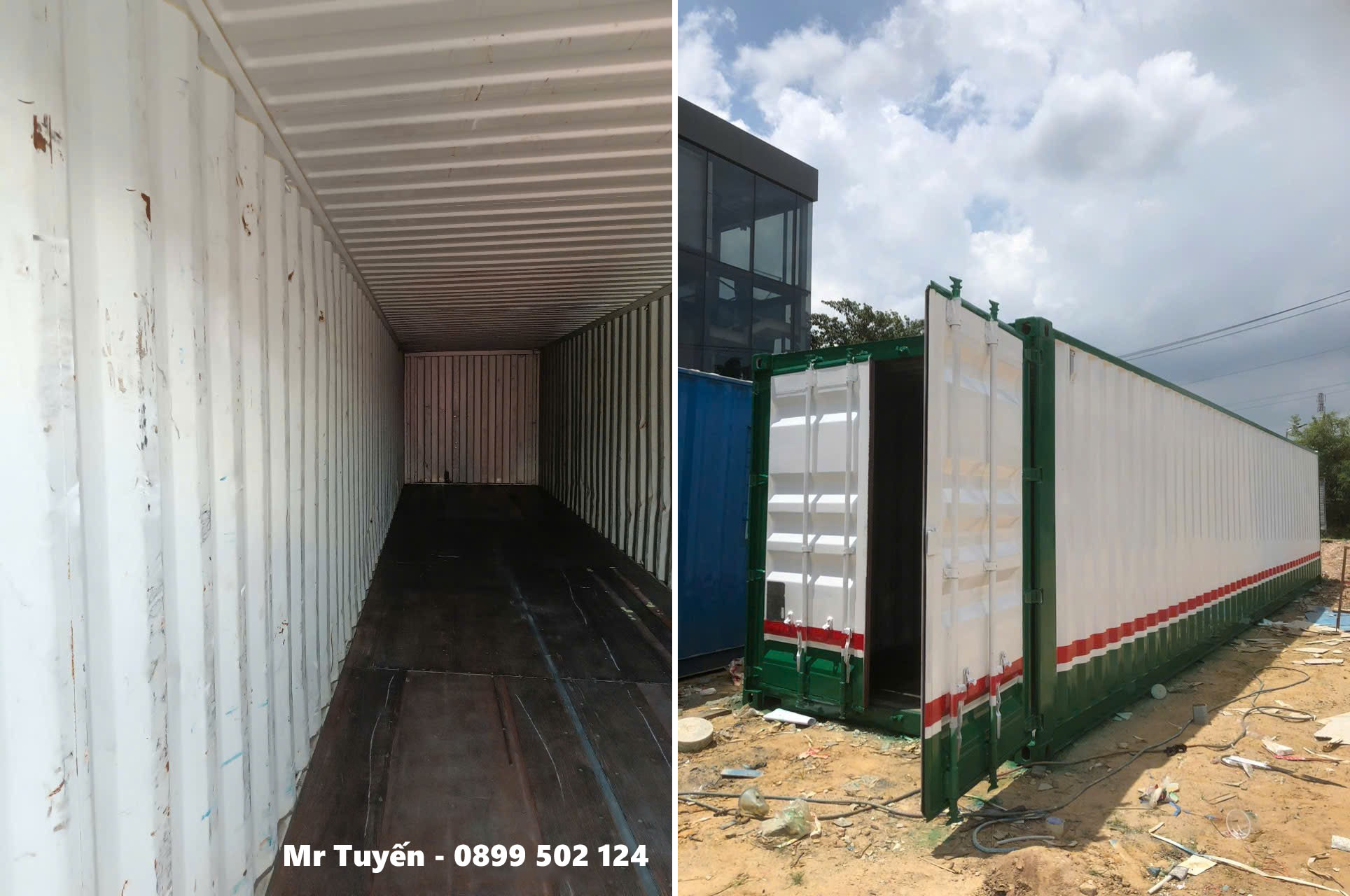 Bàn Giao Container Văn Phòng 40 Feet Toilet Cho Thuê Tại Vinhomes Hậu Nghĩa Long An 8 Container kho 40 feet cho thuê