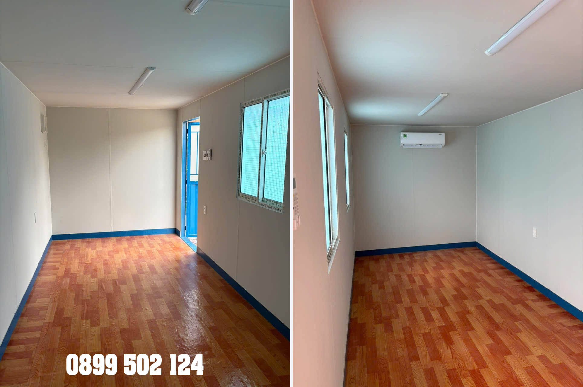 Nội thất container văn phòng 20 feet bản tiêu chuẩn - Cho thuê