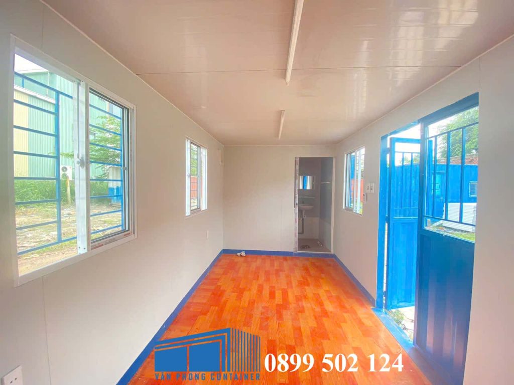 Những Câu Hỏi Thường Gặp Khi Thuê Container 8 Nội thất bên trong container văn phòng 20 feet
