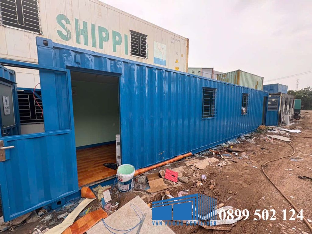 Lợi Ích Của Container Văn Phòng So Với Xây Dựng Truyền Thống 4 Container văn phòng 40 feet