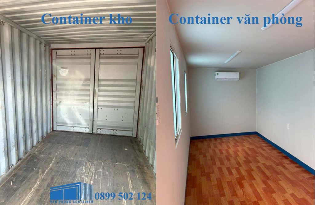 Những lỗi thường gặp khi thuê container và cách tránh 5 Chọn container kho hay container văn phòng