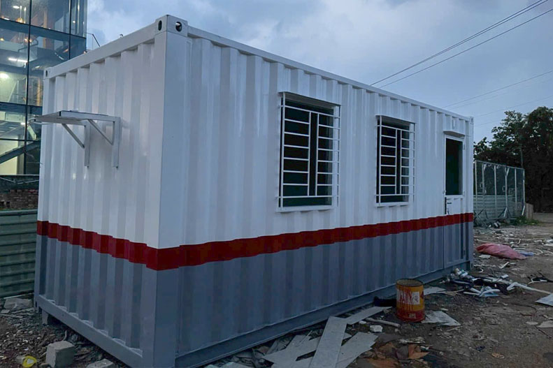 Container Văn Phòng 20ft tùy chỉnh màu sơn