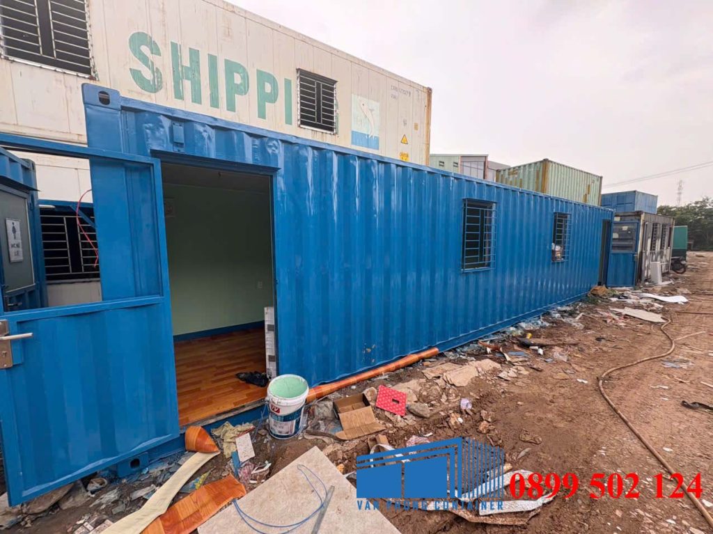 Hướng Dẫn Lựa Chọn Container Phù Hợp Cho Công Trình Xây Dựng 6 Container văn phòng 40feet