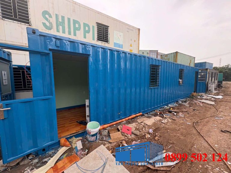 Ảnh thực tế container Văn Phòng 40 feet