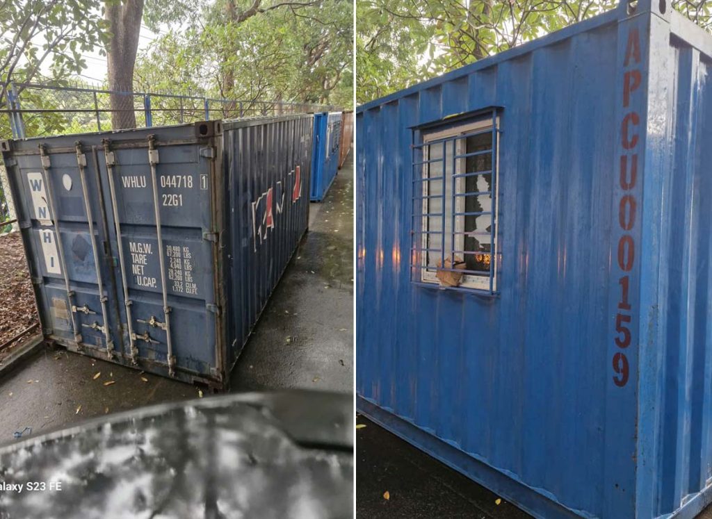 Bàn giao container kho và văn phòng