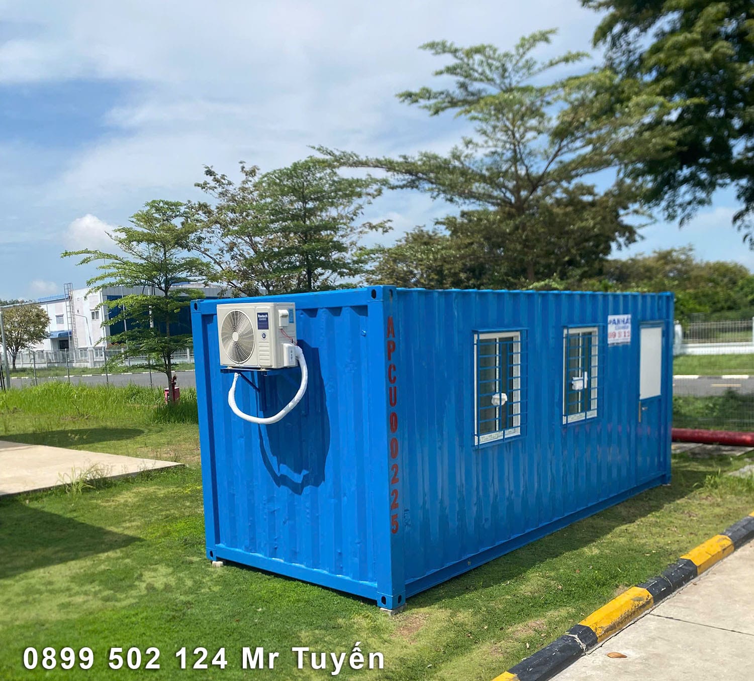Container văn phòng 20ft trang bị tiêu chuẩn
