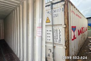 Container khô 20ft nguyên bản