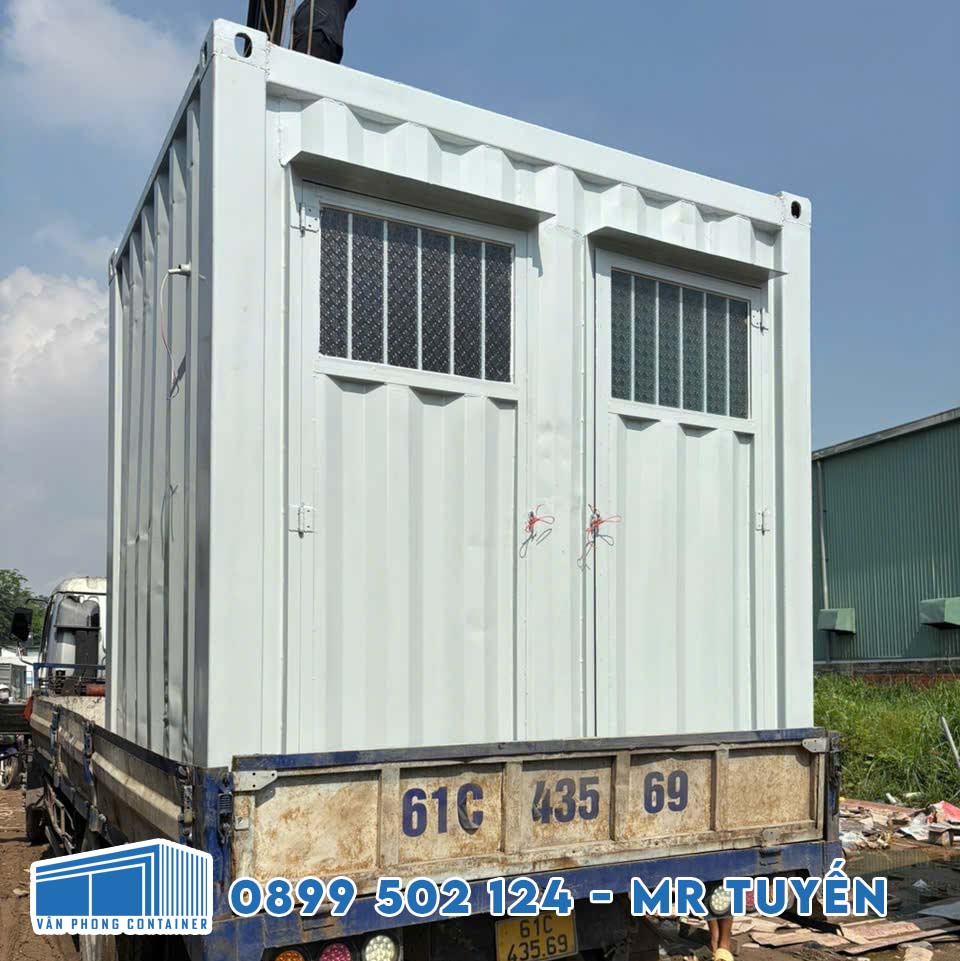 Container toilet 2 buồng