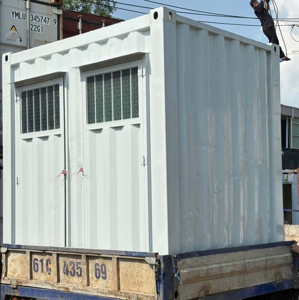 Container Toilet 2 Buồng 10ft Cho Thuê Giá Rẻ, Có Bể Phốt 13 Container Toilet 2 Buồng - Cho Thuê Giá Rẻ