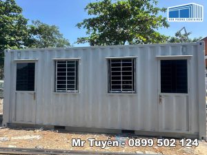 Container Văn Phòng 20 Feet đóng mới để bàn giao cho khách hàng