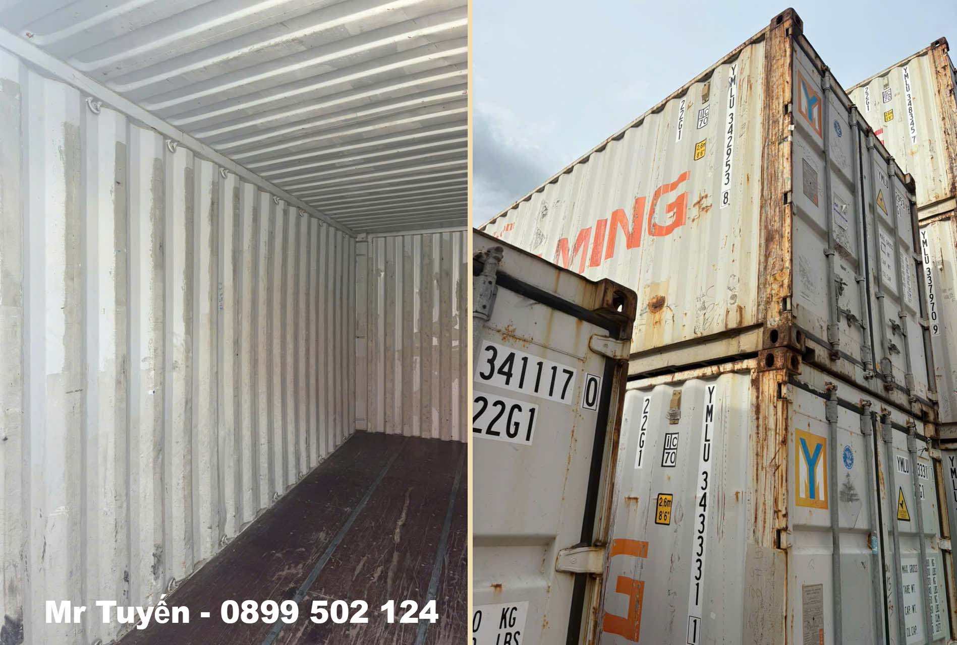 Container Kho 20 Feet Cho Thuê