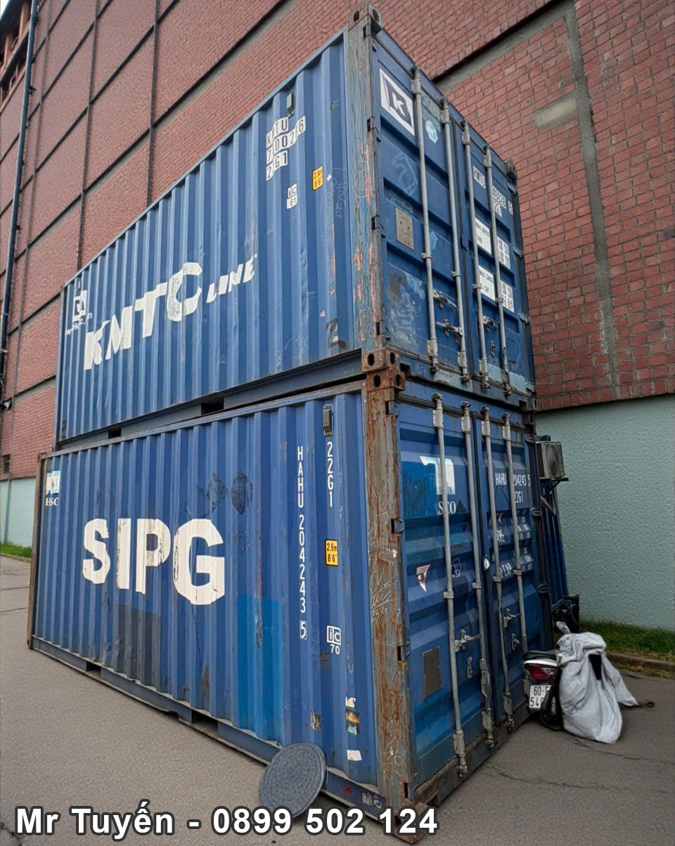 Thùng container cũ 20 feet
