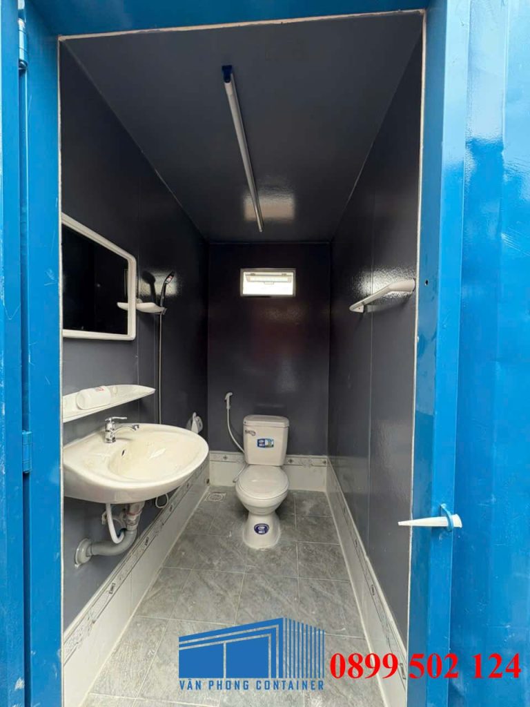 Container toilet 2 buồng