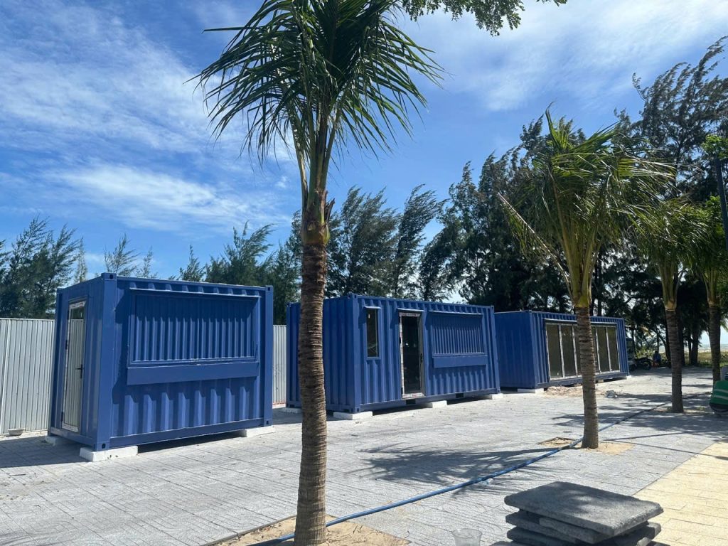 Các ý tưởng sáng tạo từ container cũ: quán cà phê, homestay, văn phòng mini 8 Đặt container tại Hồ Tràm