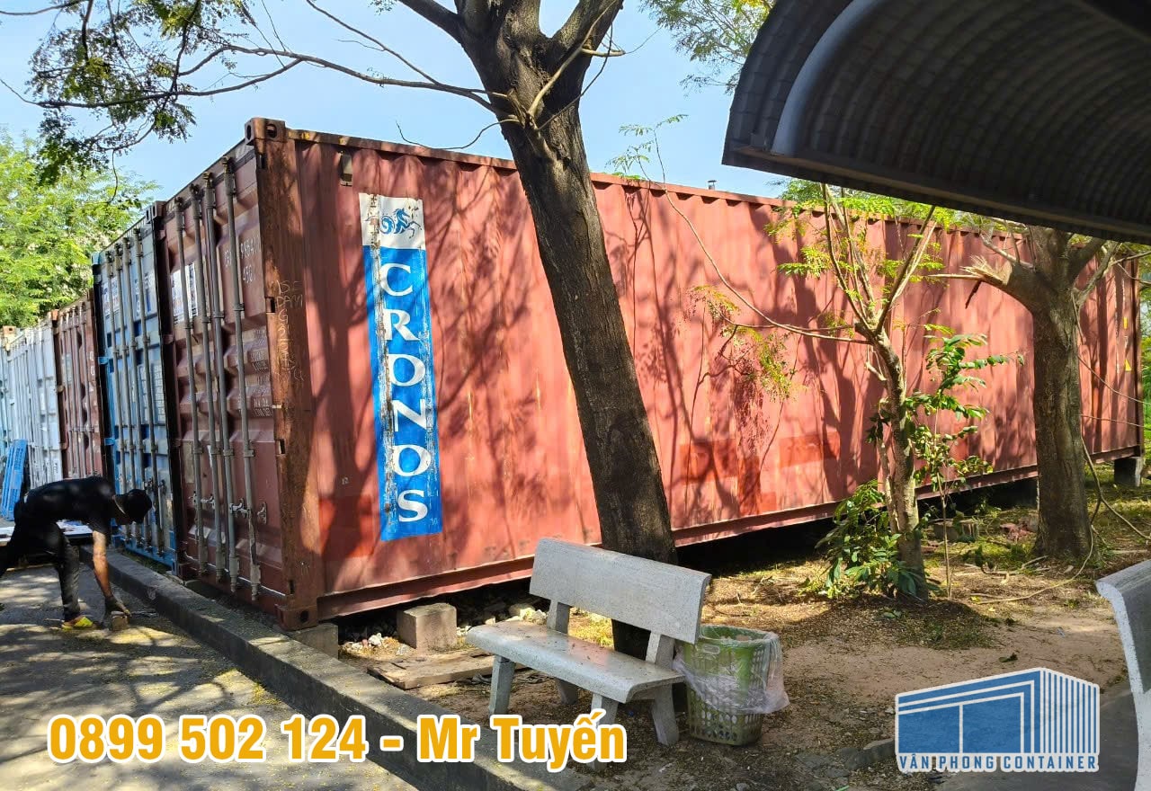Container 40 feet cho thuê tại nhà xưởng