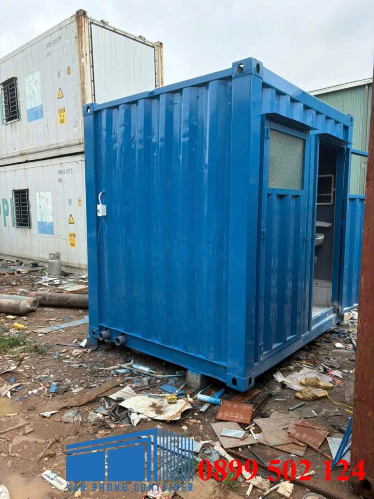 Container toilet 2 buồng