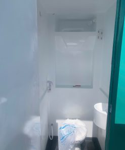 Nhà Vệ Sinh Di Động Composite 1 Buồng Giải Pháp Gọn Nhẹ, Bền, Tiết Kiệm 4 Bên trong Nhà vệ sinh di động