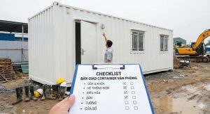 Check list nhận cont