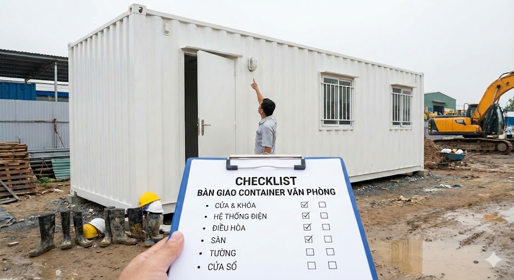 Check list nhận cont
