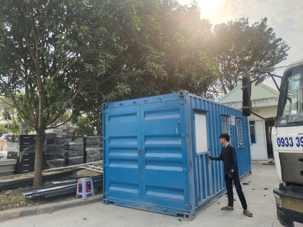 Giao container văn phòng tới KCN Nhơn Trạch