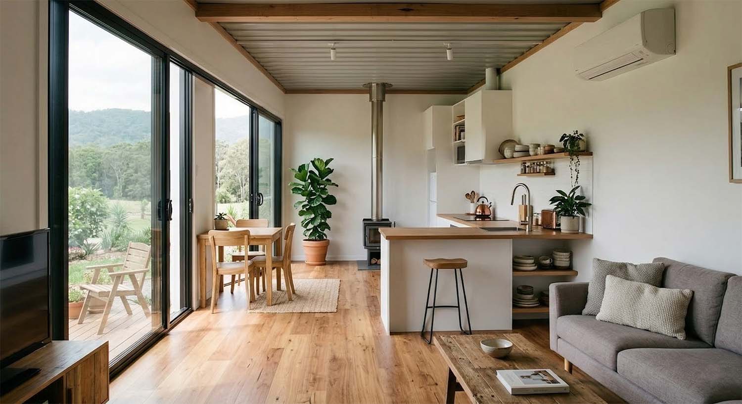 nha container 40ft 250tr phan noi that