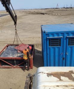 Bàn giao container toilet 10ft