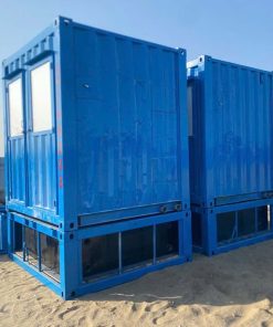 Container toile 10ft tại công trường