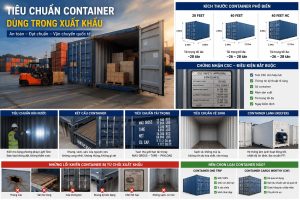 Tiêu chuẩn Container xuất khẩu