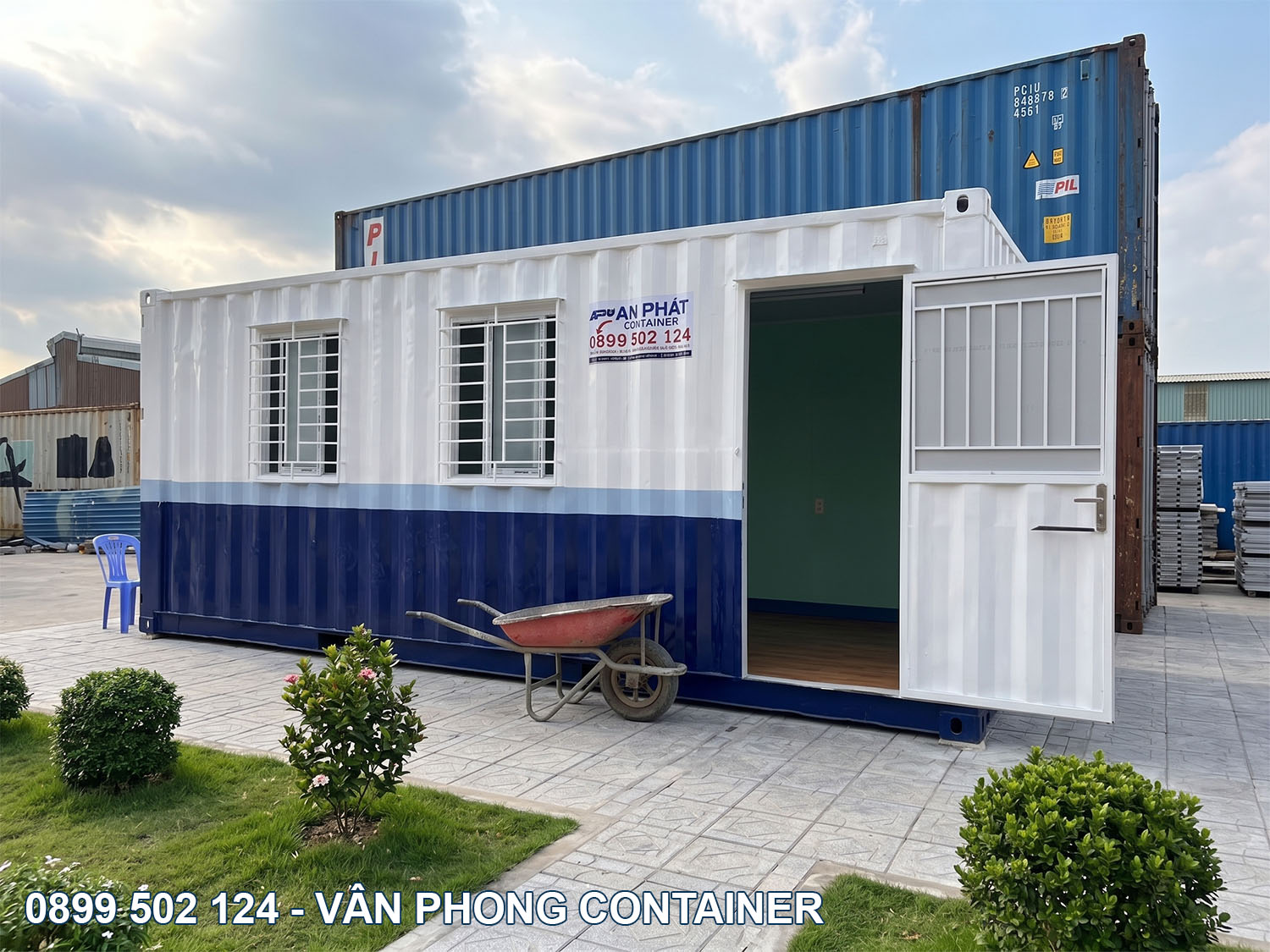 So Sánh Container Văn Phòng Thường và Container Bằng Vỏ Lạnh 7 Container văn phòng 20ft thường cho thuê