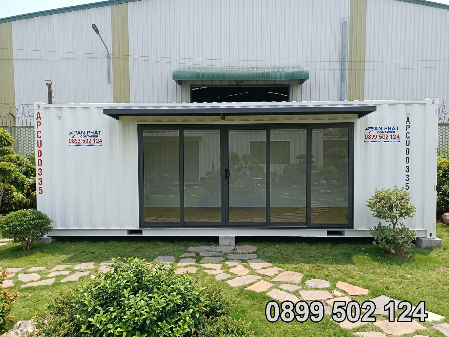 Nhà container 20 feet ngân sách dưới 100tr